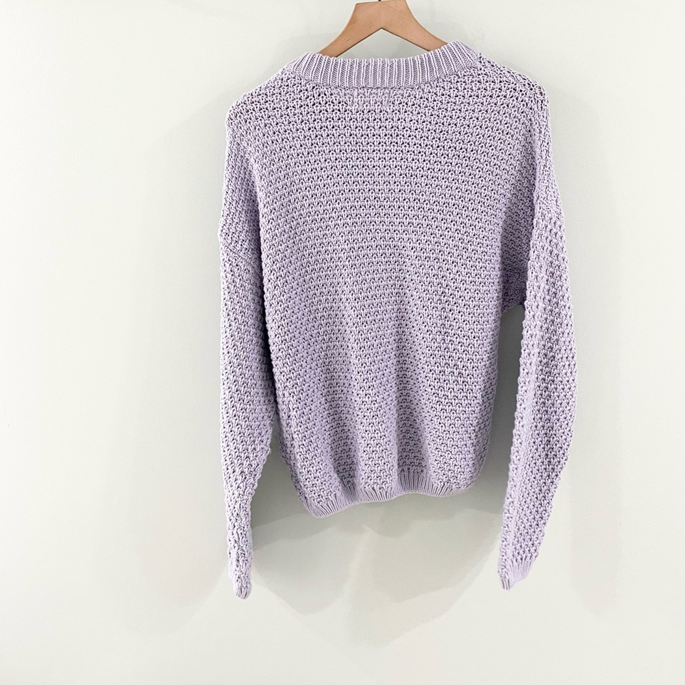 Universal Thread Lilac Textured Sweater - Picture 7 of 7